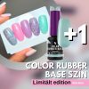 Color Rubber Base Gel - Színezett Alapzselé 4ml - Turquoise