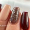 Color Rubber Base Gel - Színezett Alapzselé 4ml - Diamond Brown