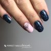 Color Rubber Base Gel - Színezett Alapzselé 4ml - Diamond Blue