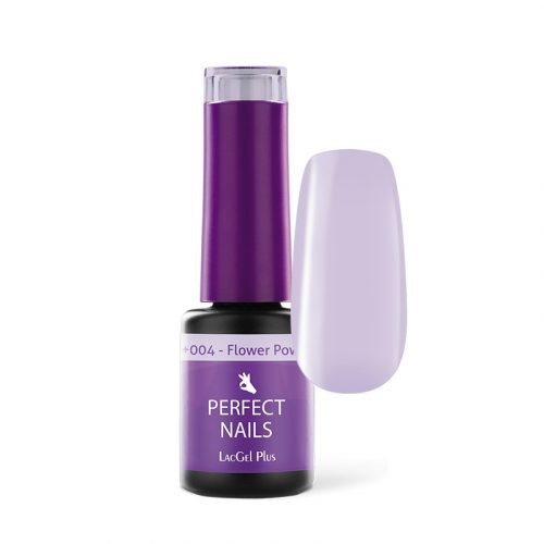 LacGel Plus +004 Gél Lakk 4ml - Flower Power - Purple Rain