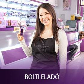 Bolti Eladó - Perfect Beauty Shop - Budapest