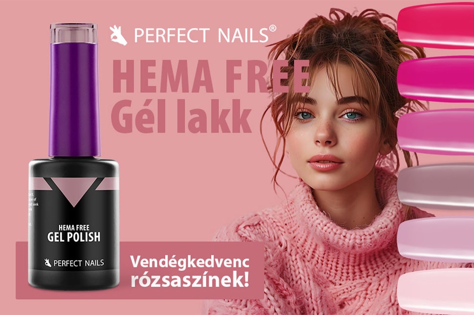 HEMA FREE Gél Lakk HF040 8ml - Barbie Pink