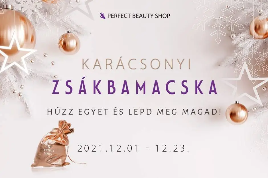 Karácsonyi Zsákbamacska - Perfect Beauty Shop
