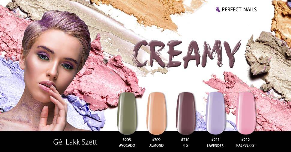 LacGel Creamy Gél Lakk Szett