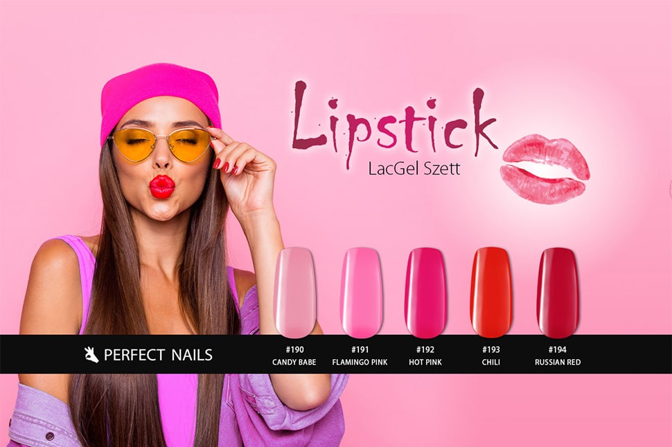 Lipstick LacGel gél lakk kollekció