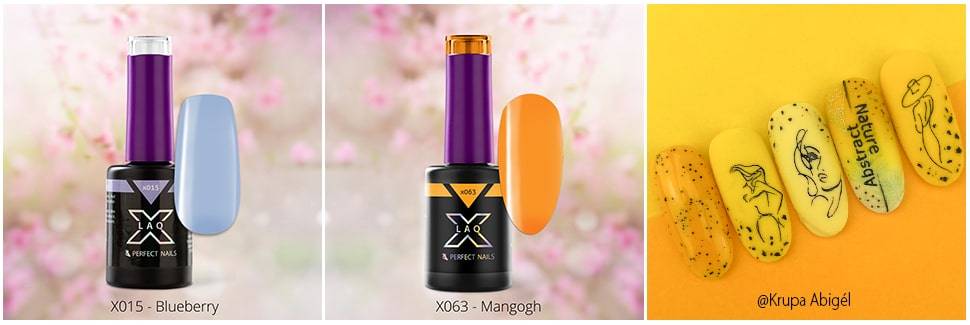 LacGel LaQ X Gél Lakk 8ml - ManGogh X063 - ART