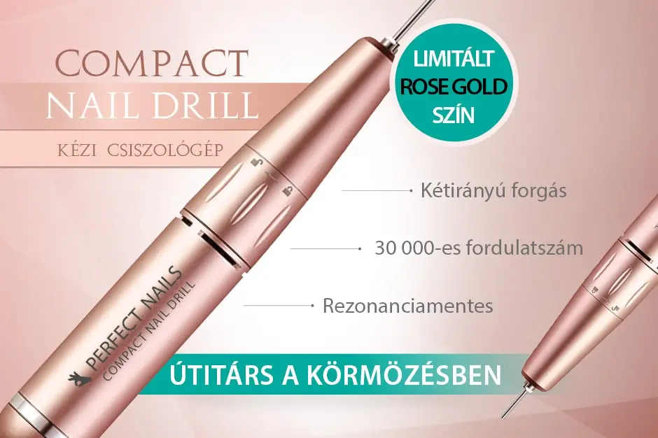 Útitárs a körmözésben! Új exkluzív rosegold színben!